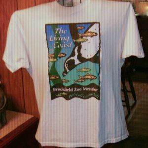 T-Shirt, Fruit of The Loom - Brookfield Zoo Member Shirt, Size XL